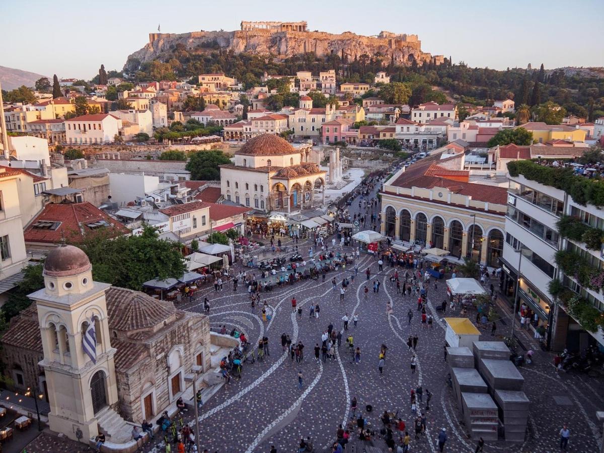 Compass Lofts Athens Apartment Luaran gambar